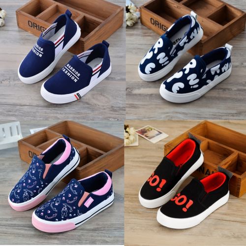 Chaussures enfants en toile WARRIOR pour printemps - semelle caoutchouc Ref 1037796