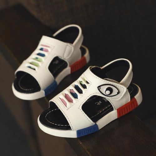 Chaussures enfants en PU creux pour été - semelle caoutchouc naturel Ref 1037798