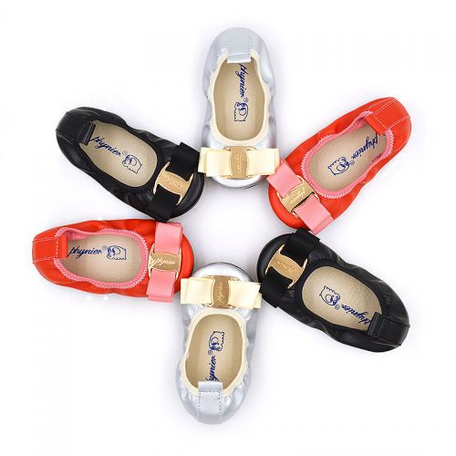 Chaussures enfants PHYNIER ronde métal pour printemps - semelle caoutchouc Ref 1037856