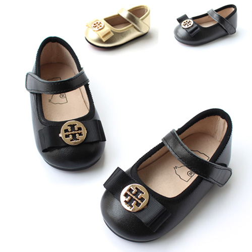 Chaussures enfants en cuir ronde pour printemps - semelle caoutchouc antidérapant Ref 1037875