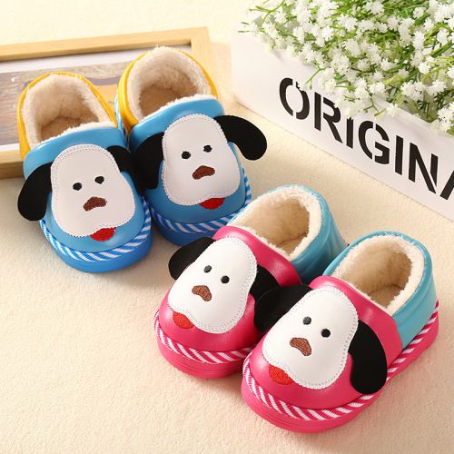 Chaussures enfants en similicuir pour hiver - semelle plastique Ref 1037894