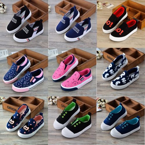 Chaussures enfants en toile WARRIOR pour printemps - semelle caoutchouc Ref 1037917