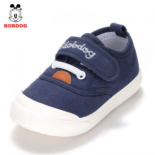 Chaussures enfants en toile BOBDOG pour printemps - semelle caoutchouc antidérapant Ref 1037929