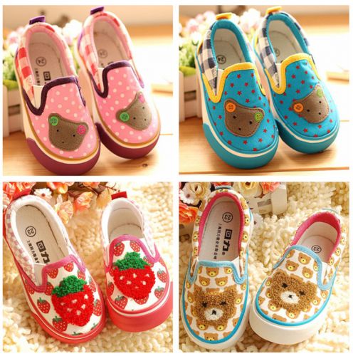 Chaussures enfants en toile pour printemps - semelle Ref 1037941