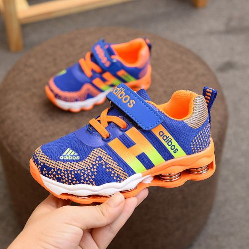 Chaussures enfants en PU pour printemps - semelle caoutchouc Ref 1037965