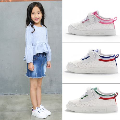 Chaussures enfants en PU pour printemps - semelle caoutchouc antidérapant Ref 1037973