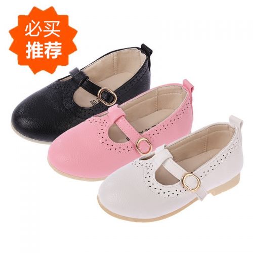 Chaussures enfants en PU ronde pour printemps - semelle TPR Ref 1037987
