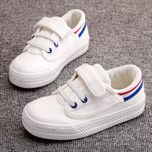 Chaussures enfants en toile pour Toute saison - semelle caoutchouc antidérapant Ref 1038013