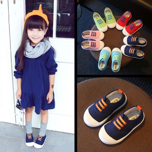 Chaussures enfants en tissu BELLA NEWMAN pour printemps - semelle plastique Ref 1038033