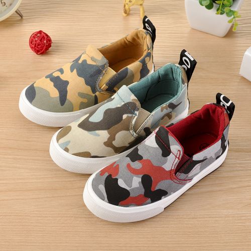 Chaussures enfants en toile WARRIOR pour printemps - semelle caoutchouc Ref 1038050