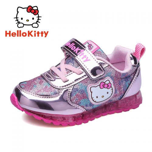 Chaussures enfants en tissu HELLO KITTY pour printemps - semelle caoutchouc Ref 1038060