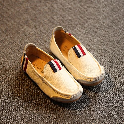 Chaussures enfants en cuir ronde pour printemps - Ref 1038081