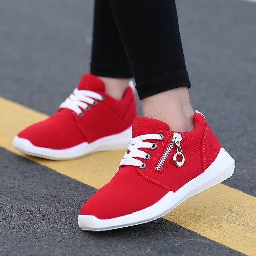 Chaussures enfants en toile pour printemps - semelle caoutchouc Ref 1038082