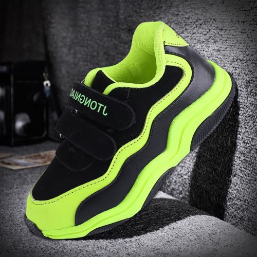 Chaussures enfants en PU pour printemps - semelle caoutchouc Ref 1038085