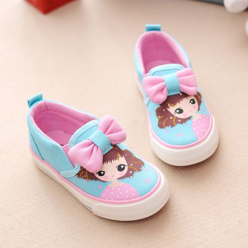 Chaussures enfants pour printemps - semelle caoutchouc Ref 1038120