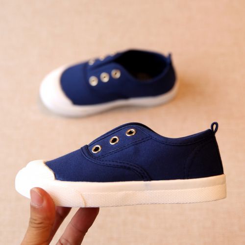 Chaussures enfants en toile pour printemps - semelle fond composite Ref 1038154