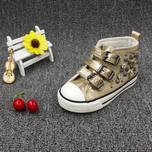 Chaussures enfants en toile SAMISOBO pour Toute saison - semelle caoutchouc Ref 1038235