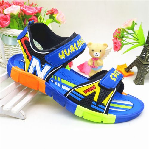 Chaussures enfants en PU pour été - semelle caoutchouc Ref 1038417