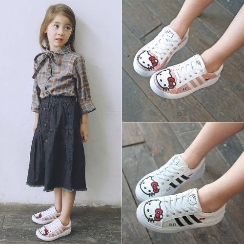 Chaussures enfants en PU pour printemps - semelle caoutchouc Ref 1038445