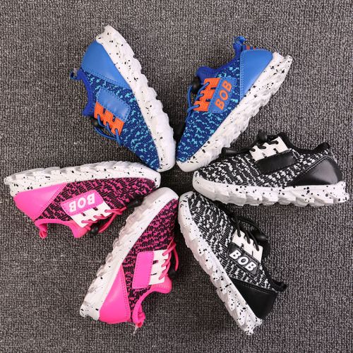 Chaussures enfants en tissu BOBDOG pour printemps - semelle caoutchouc antidérapant Ref 1038515