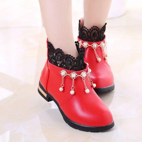 Chaussures enfants en PU ronde creux pour Toute saison - semelle caoutchouc Wear Ref 1038570