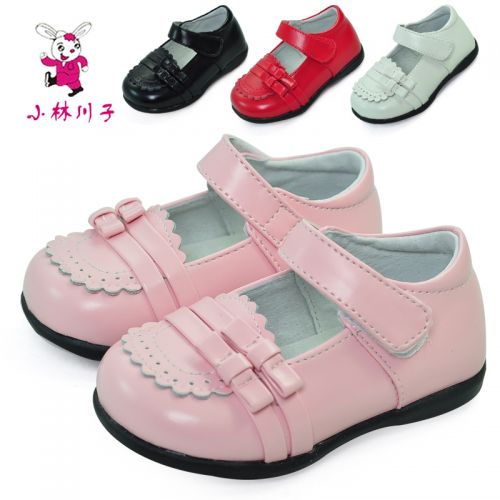 Chaussures enfants en cuir ronde pour printemps - semelle caoutchouc Ref 1038588