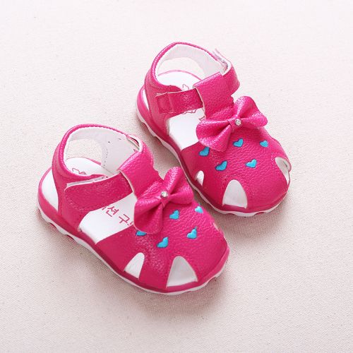 Chaussures enfants en cuir synthétique pour été - Ref 1038616