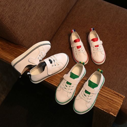 Chaussures enfants en PU pour printemps - semelle caoutchouc Ref 1038625