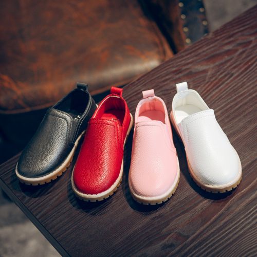 Chaussures enfants en PU ronde pour printemps - semelle Ref 1038641
