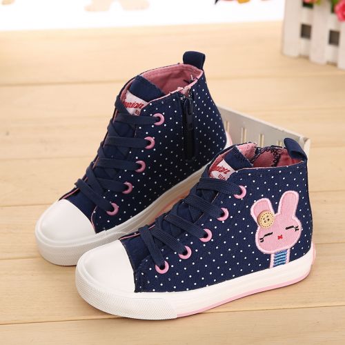 Chaussures enfants en toile WARRIOR pour printemps - semelle caoutchouc Ref 1038697