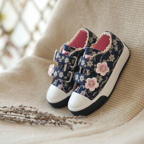 Chaussures enfants en toile WARRIOR pour printemps - semelle caoutchouc Ref 1038709