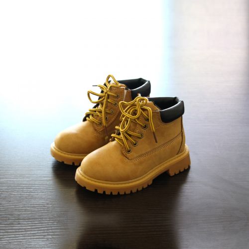 Chaussures enfants ronde pour hiver - semelle caoutchouc Ref 1038739