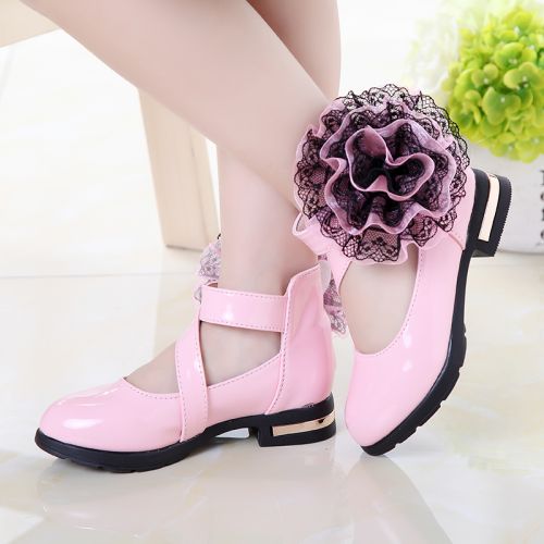 Chaussures enfants en PU ronde pour printemps - semelle caoutchouc Ref 1038749