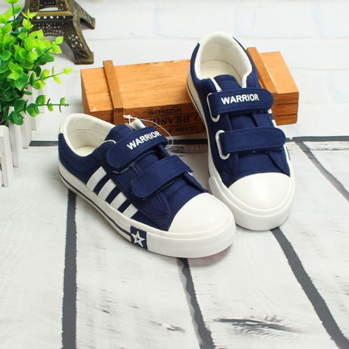 Chaussures enfants en toile pour Toute saison - semelle caoutchouc antidérapant Ref 1038767