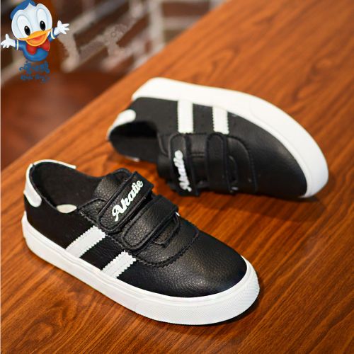 Chaussures enfants en cuir ronde pour Toute saison - semelle caoutchouc Wear Ref 1038848