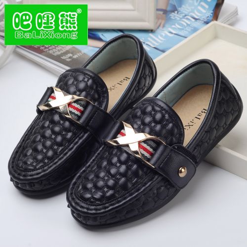 Chaussures enfants en Cuir spatial ronde pour Toute saison - semelle caoutchouc Ref 1038905