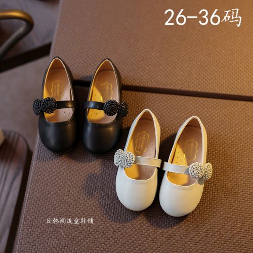 Chaussures enfants en PU ronde pour printemps - semelle TPR Ref 1038937