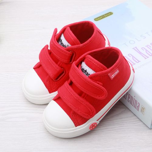 Chaussures enfants en toile pour printemps - semelle caoutchouc Ref 1038979