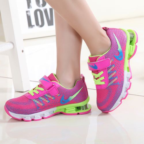 Chaussures enfants en Cuir spatial pour printemps - semelle caoutchouc Ref 1039023