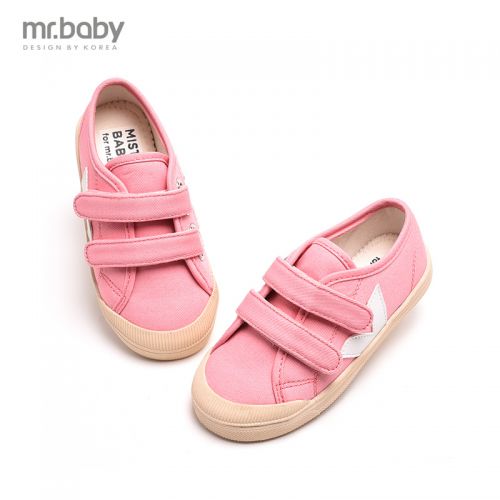 Chaussures enfants en toile MRBABY pour printemps - semelle caoutchouc antidérapant Ref 1039028