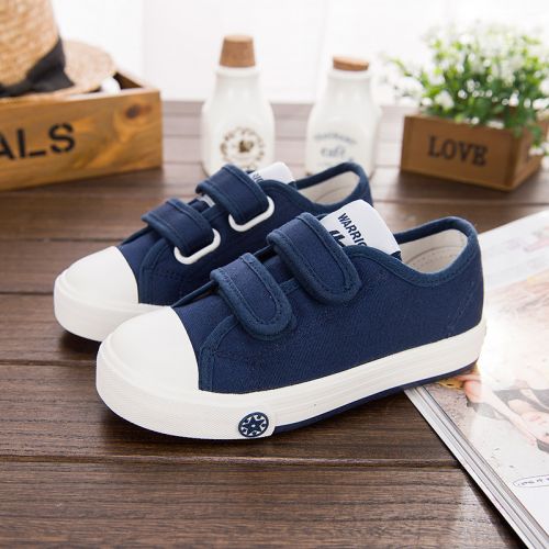 Chaussures enfants en toile WARRIOR pour printemps - semelle caoutchouc Ref 1039156