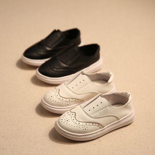 Chaussures enfants ronde pour printemps - semelle caoutchouc Ref 1039170