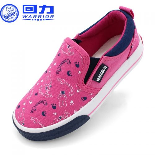 Chaussures enfants en toile WARRIOR pour printemps - semelle caoutchouc Ref 1039186