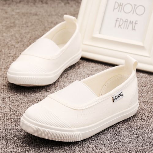 Chaussures enfants en toile pour printemps - semelle caoutchouc Ref 1039252