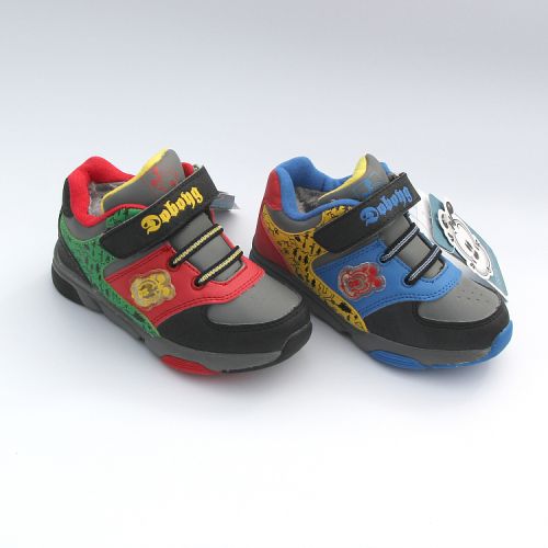 Chaussures enfants en Cuir spatial pour hiver - semelle fond composite Ref 1039255