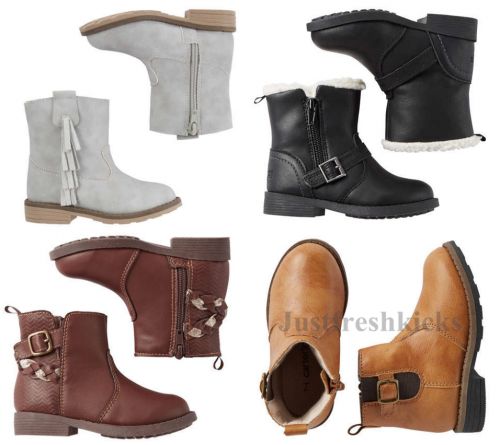 Chaussures enfants en similicuir ronde coutures cuir pour hiver - semelle caoutchouc antidérapant Ref 1039304