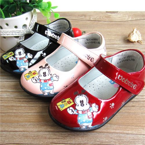 Chaussures enfants en PU ronde pour printemps - semelle caoutchouc Ref 1039325