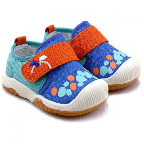 Chaussures enfants en de vache, Nubuck, pour printemps - Ref 1039330