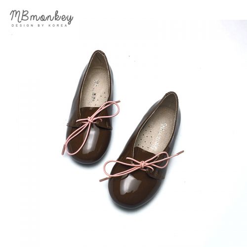 Chaussures enfants en PU MB&AMPMONKEY ronde pour printemps - semelle caoutchouc Ref 1039365