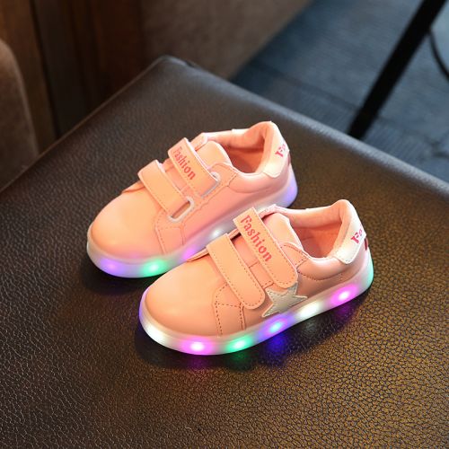 Chaussures enfants en PU pour printemps - semelle caoutchouc Ref 1039379